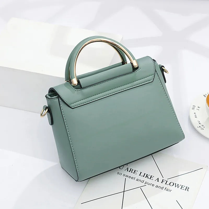 Chic City Tote - Elegante Messenger Bag aus Leder