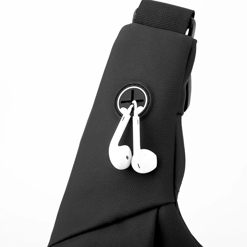 Ergonomische Sling-Umhängetasche mit Diebstahlschutz