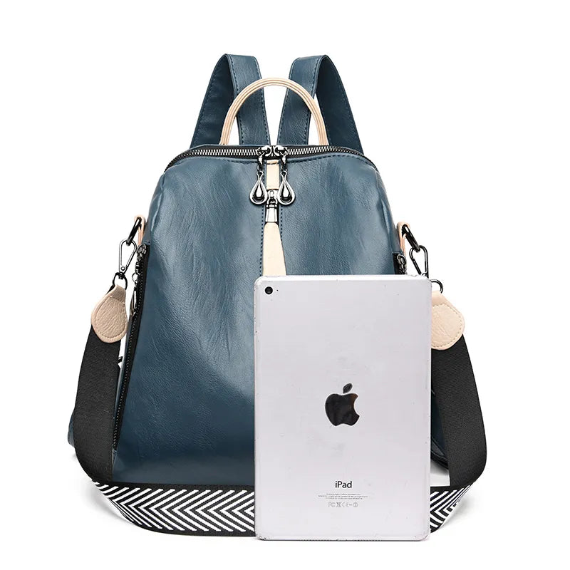 Stylischer zweifarbiger Rucksack