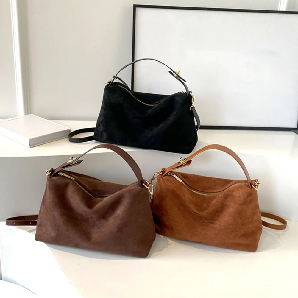 Große Umhängetasche aus PU-Leder – Elegante und vielseitige Tragetasche