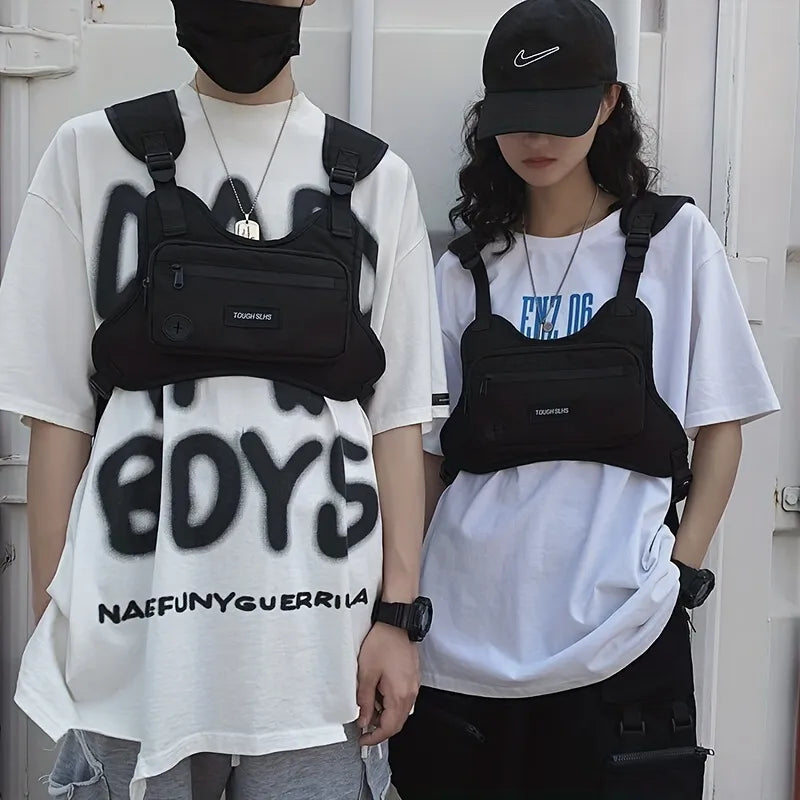 Urban Hip Hop Streetwear Brusttasche