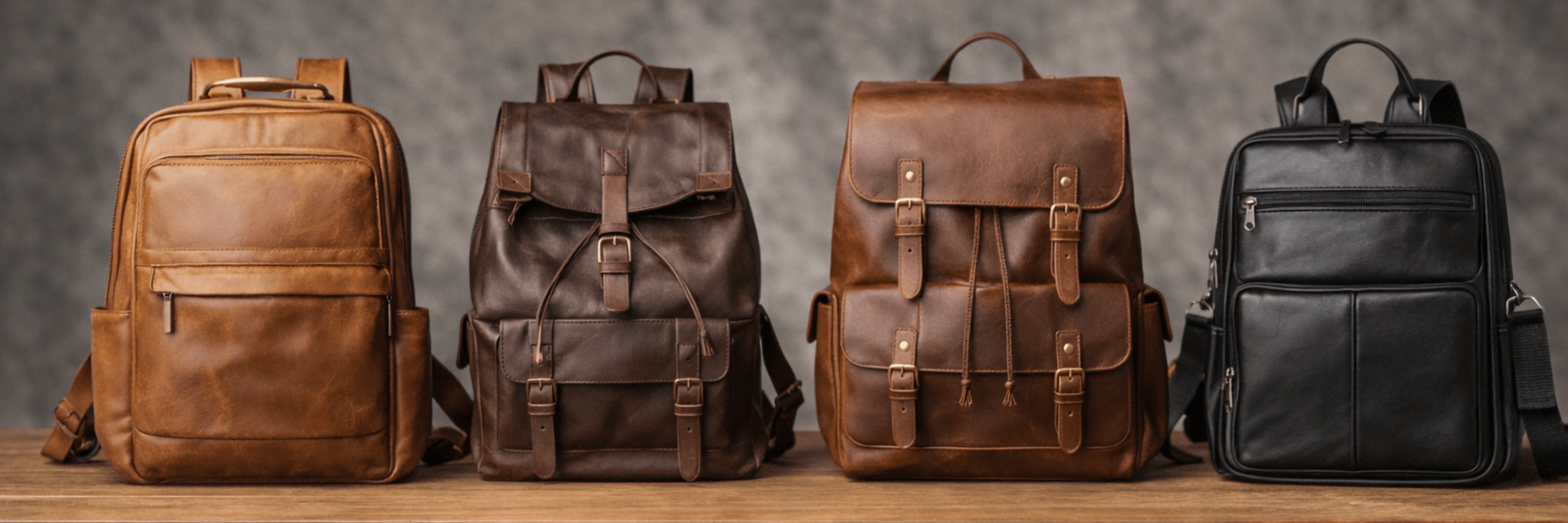 Men’s leather backpacks for laptops, work and travel by Atriton Shop