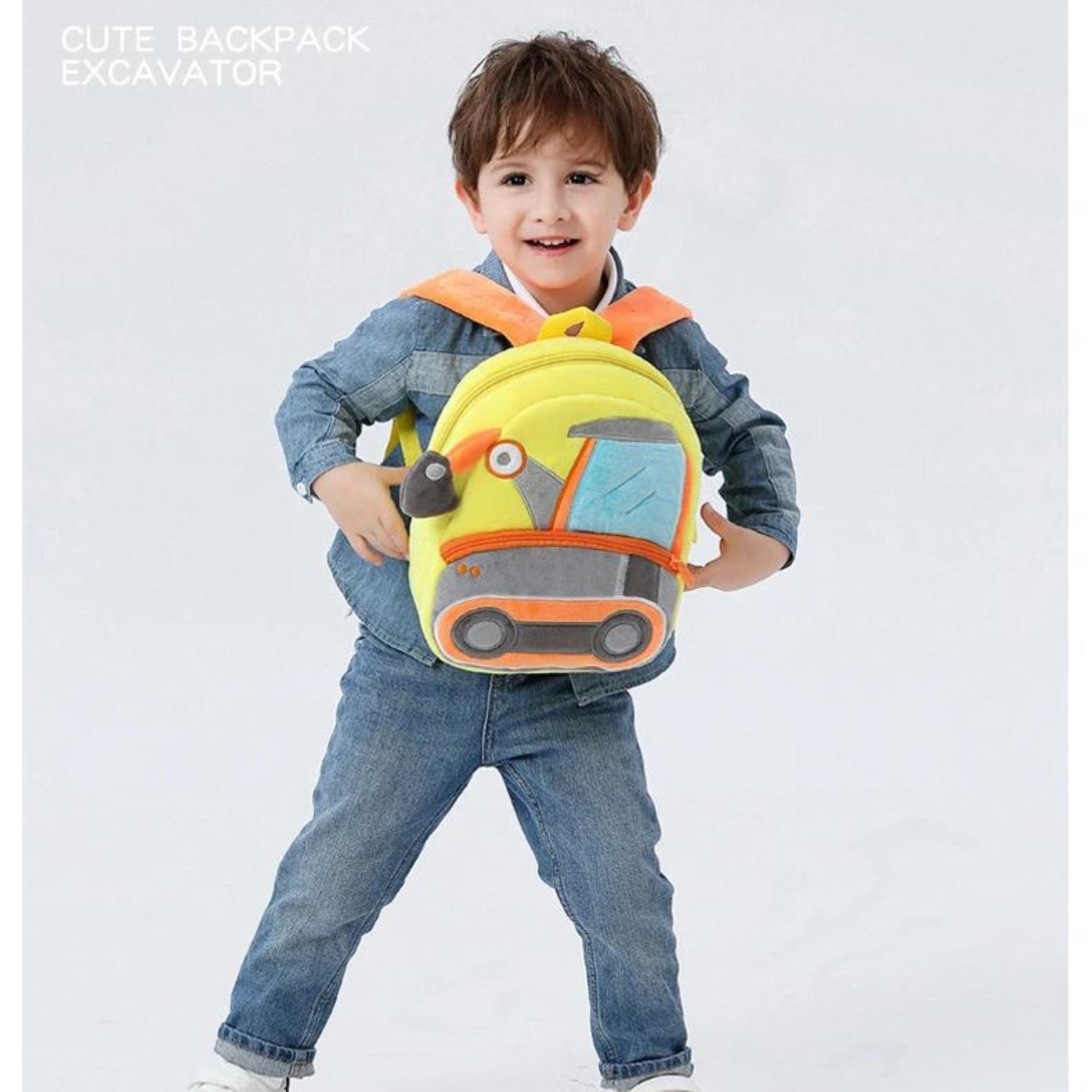 Funville Toddler's Delight Backpack - Plush Vehicle Series