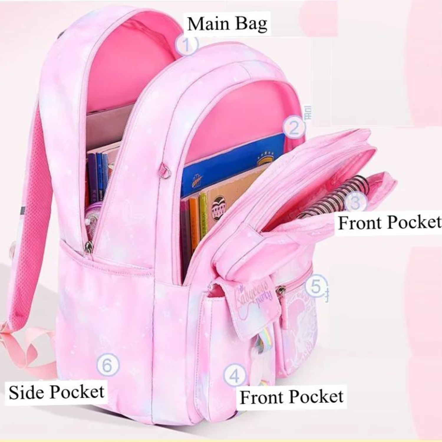 Enchanted Princess Trolley Backpack - Fairy Tale Edition