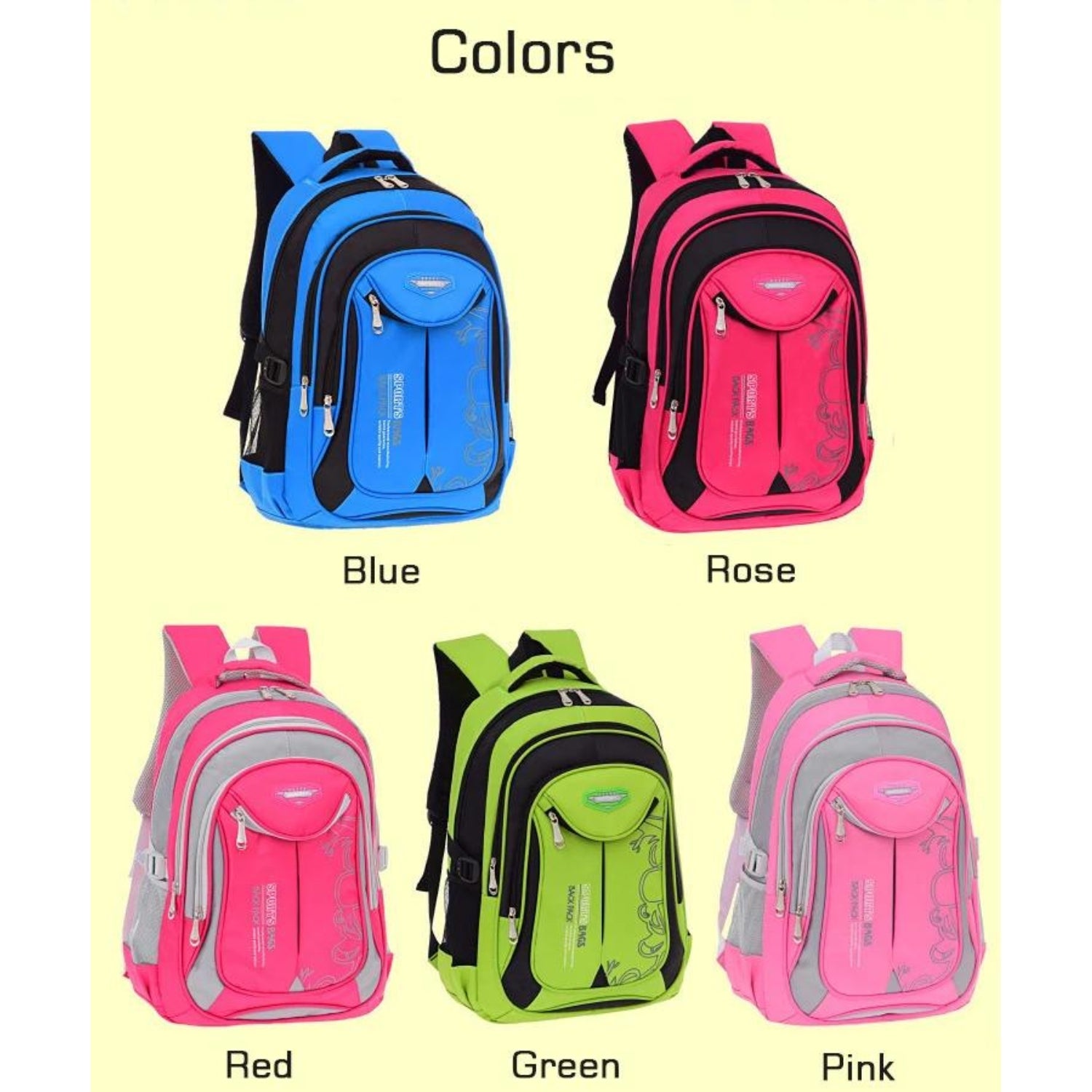 ErgoKidz Pro School Backpack - Dynamic Blue