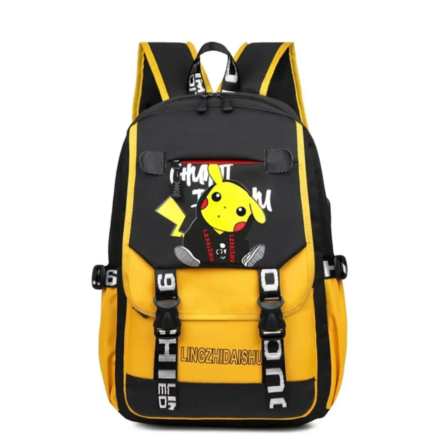 Dynamic Duo Cartoon Character School Backpack