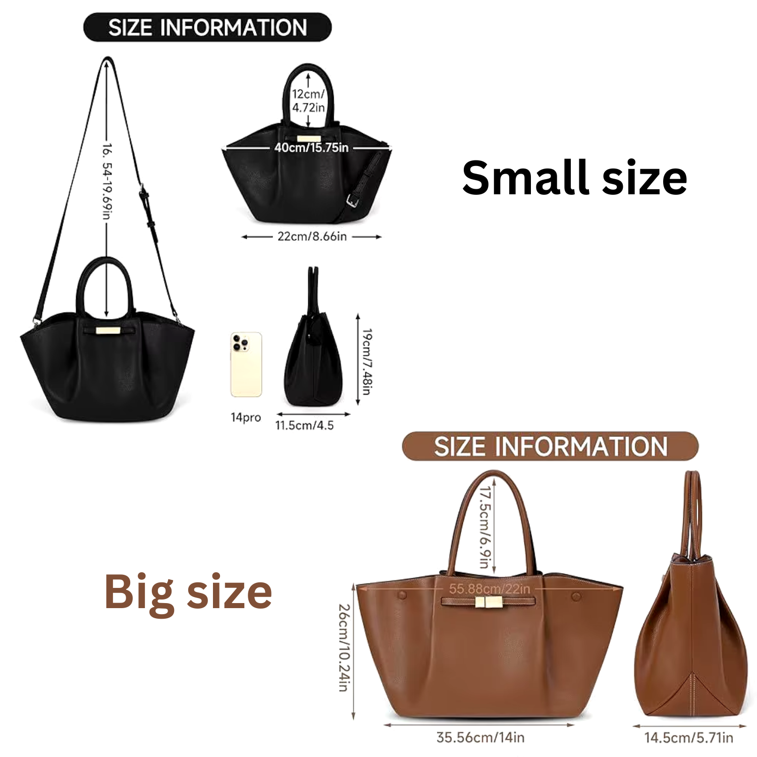 Luxury Suede Tote Bag – Large and Small Capacity Handbag