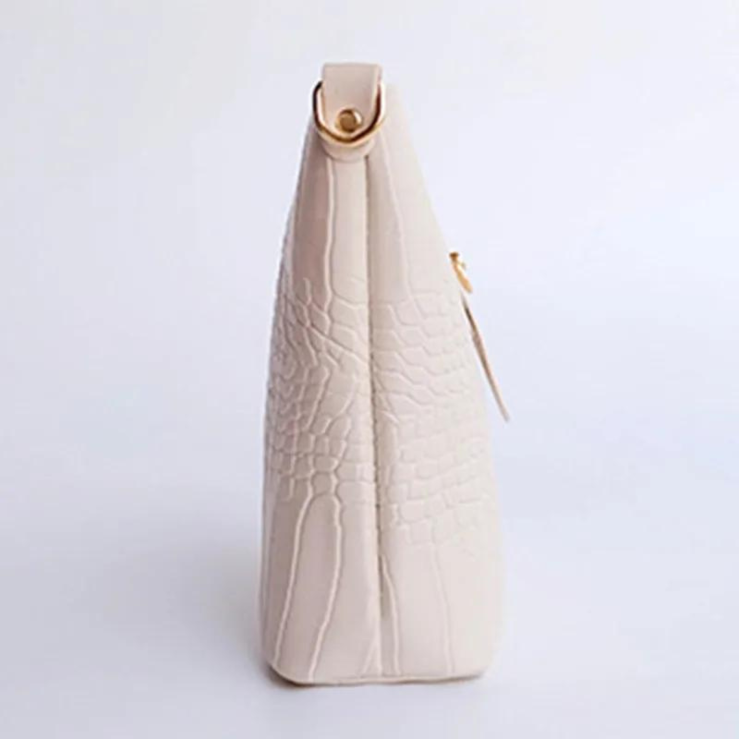 Chic Crocodile-Pattern Crossbody Bag