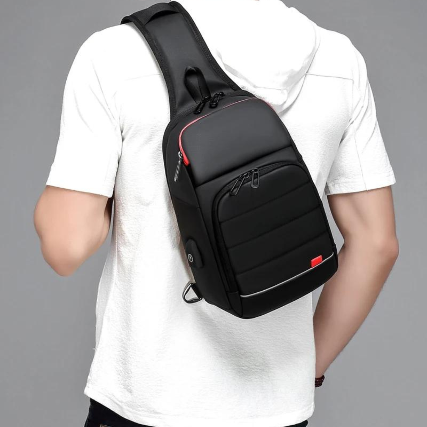 Eurcool Tech-Savvy Chest Bag with Wireless Charging