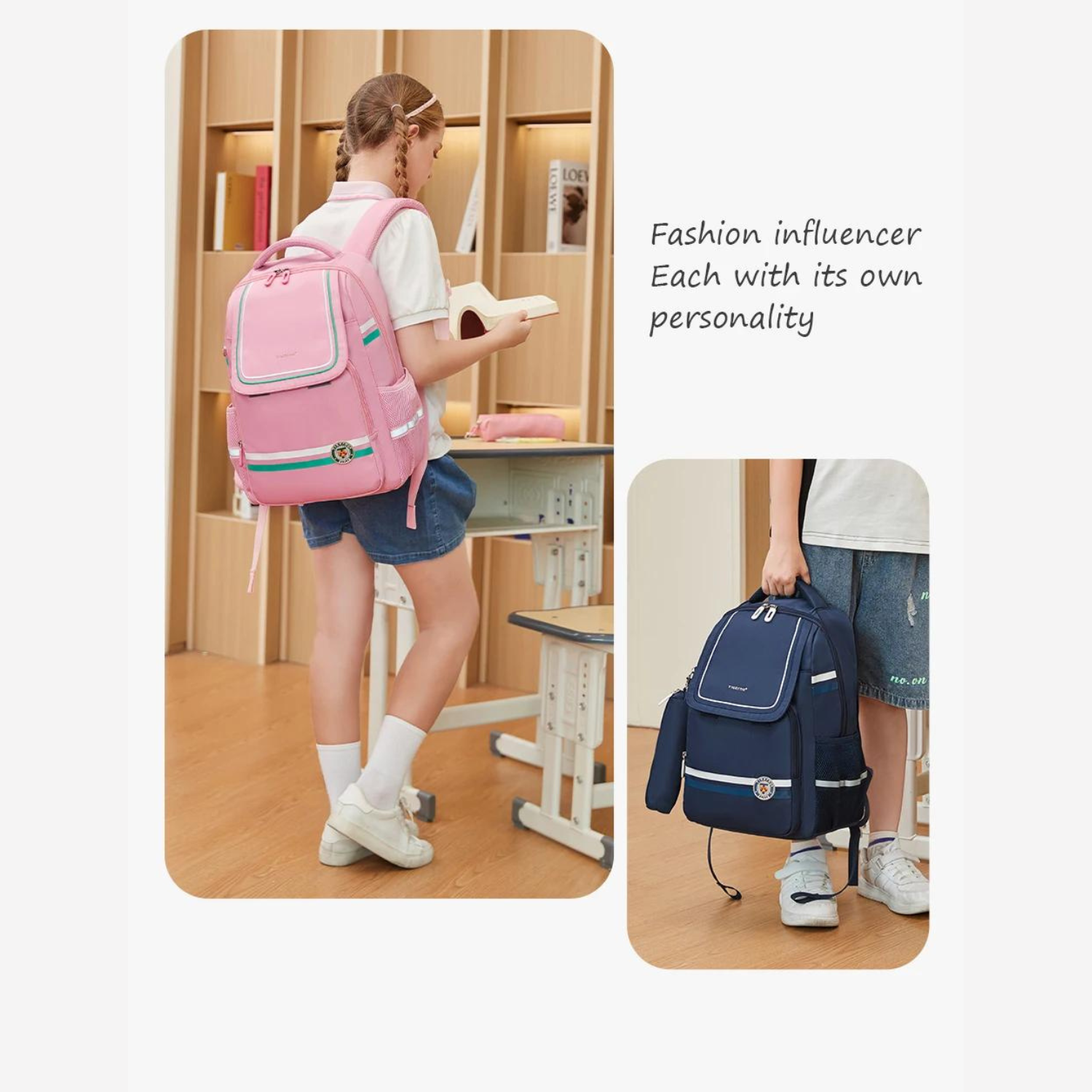 Classic Scholar Backpack - Timeless School Essential