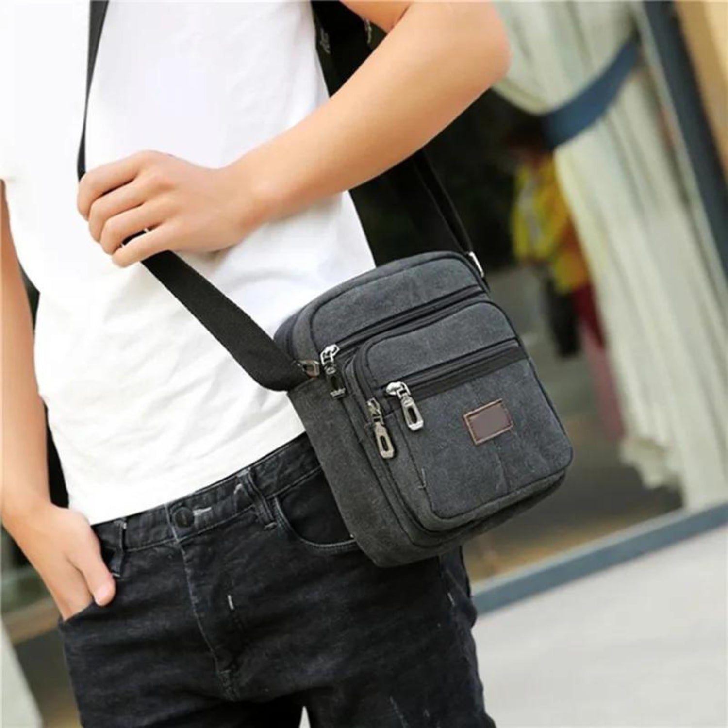 Retro Canvas Fashion Shoulder Bag