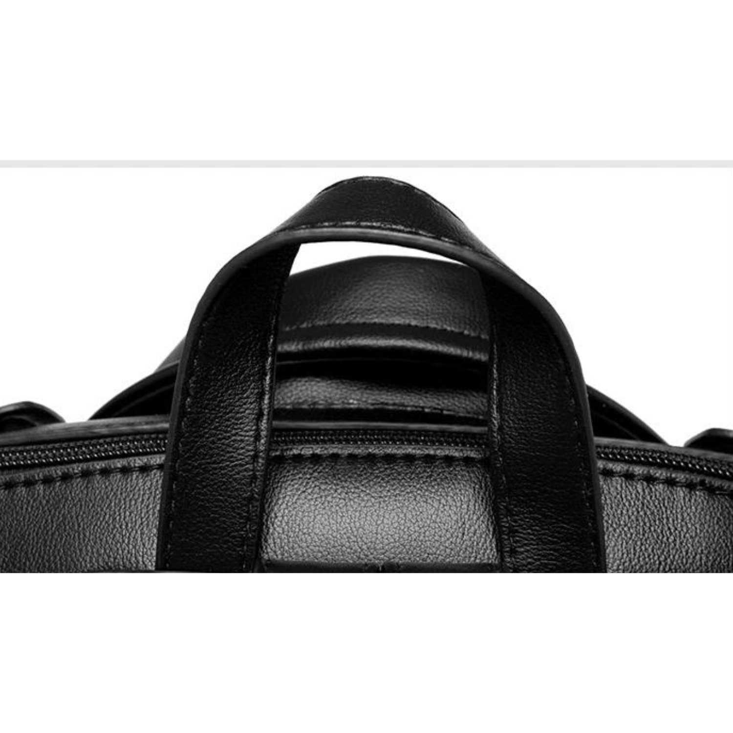 Luxe Designer Leather Backpack - Edgy Urban Chic