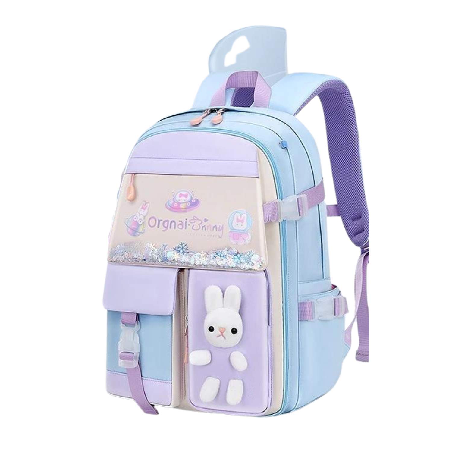 Playful Bunny Large Capacity School Backpack