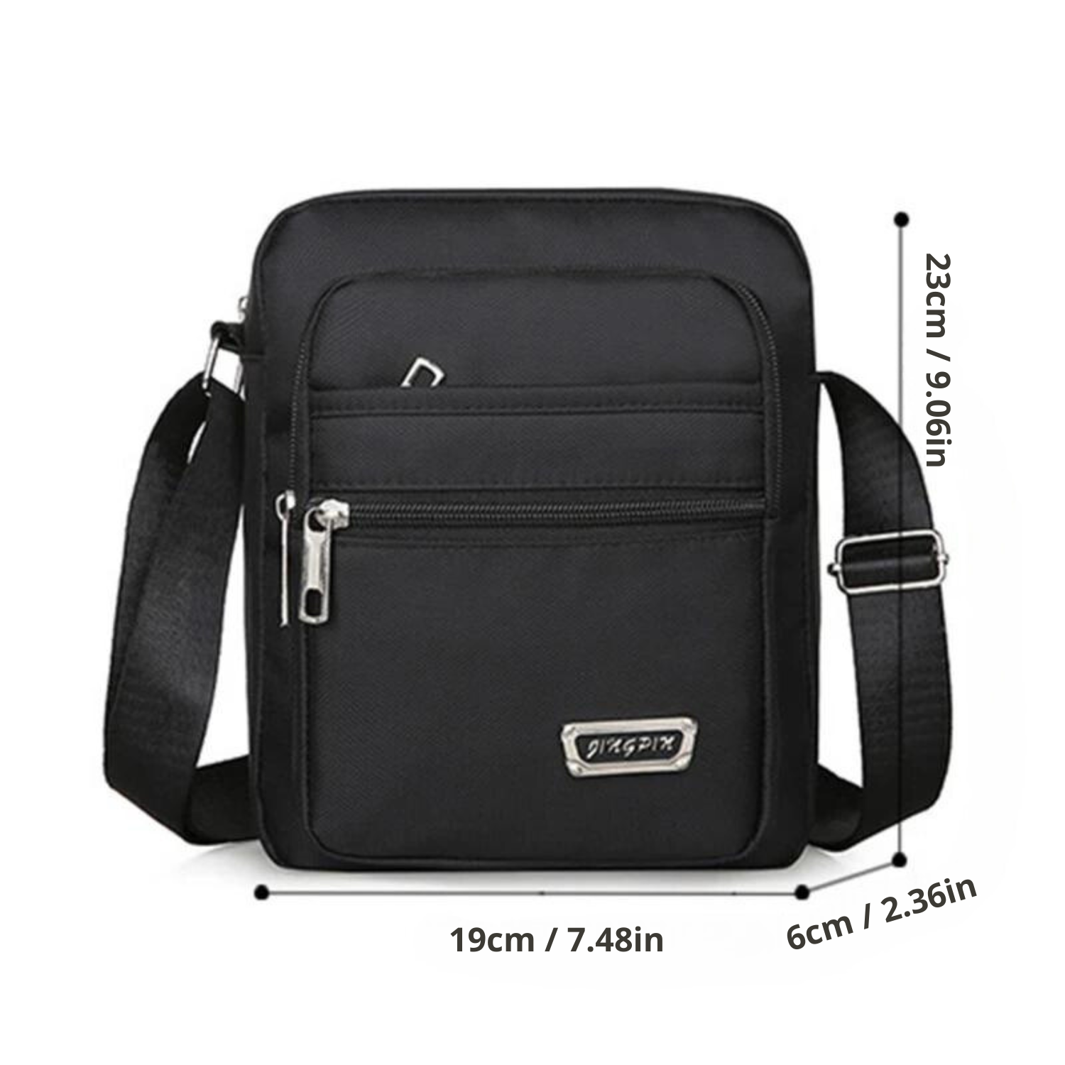Business Leisure Multi-Layer Shoulder Bag