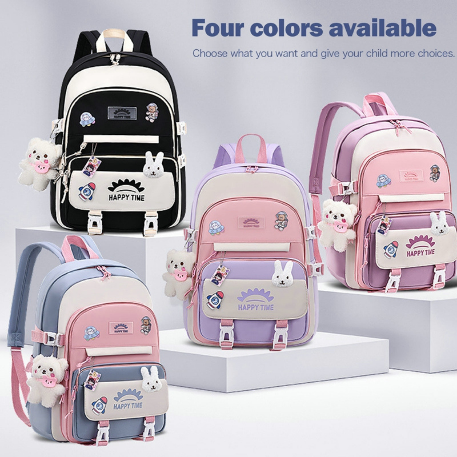 Chic Kawaii High School Backpack