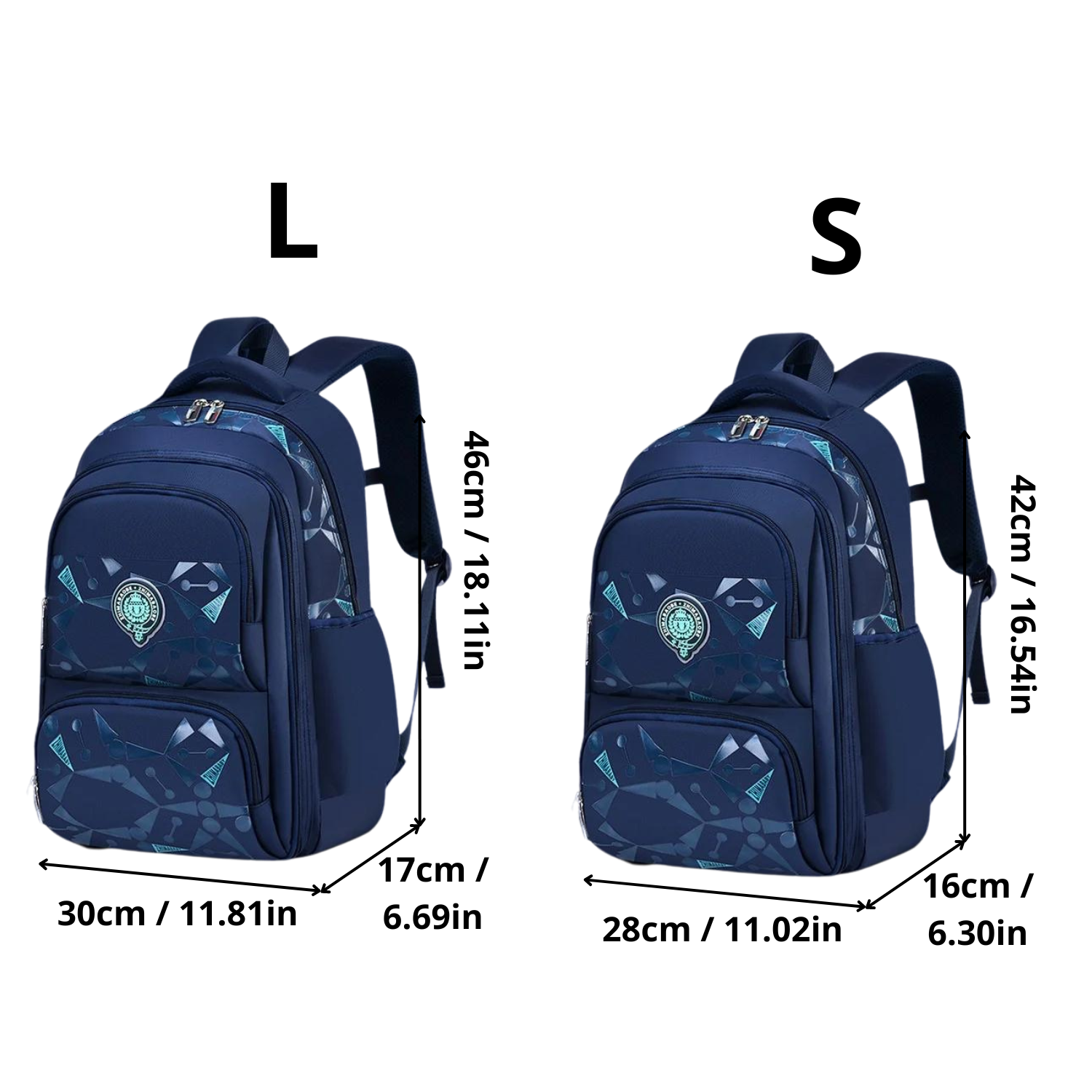 Boys' Durable Orthopedic School Backpack