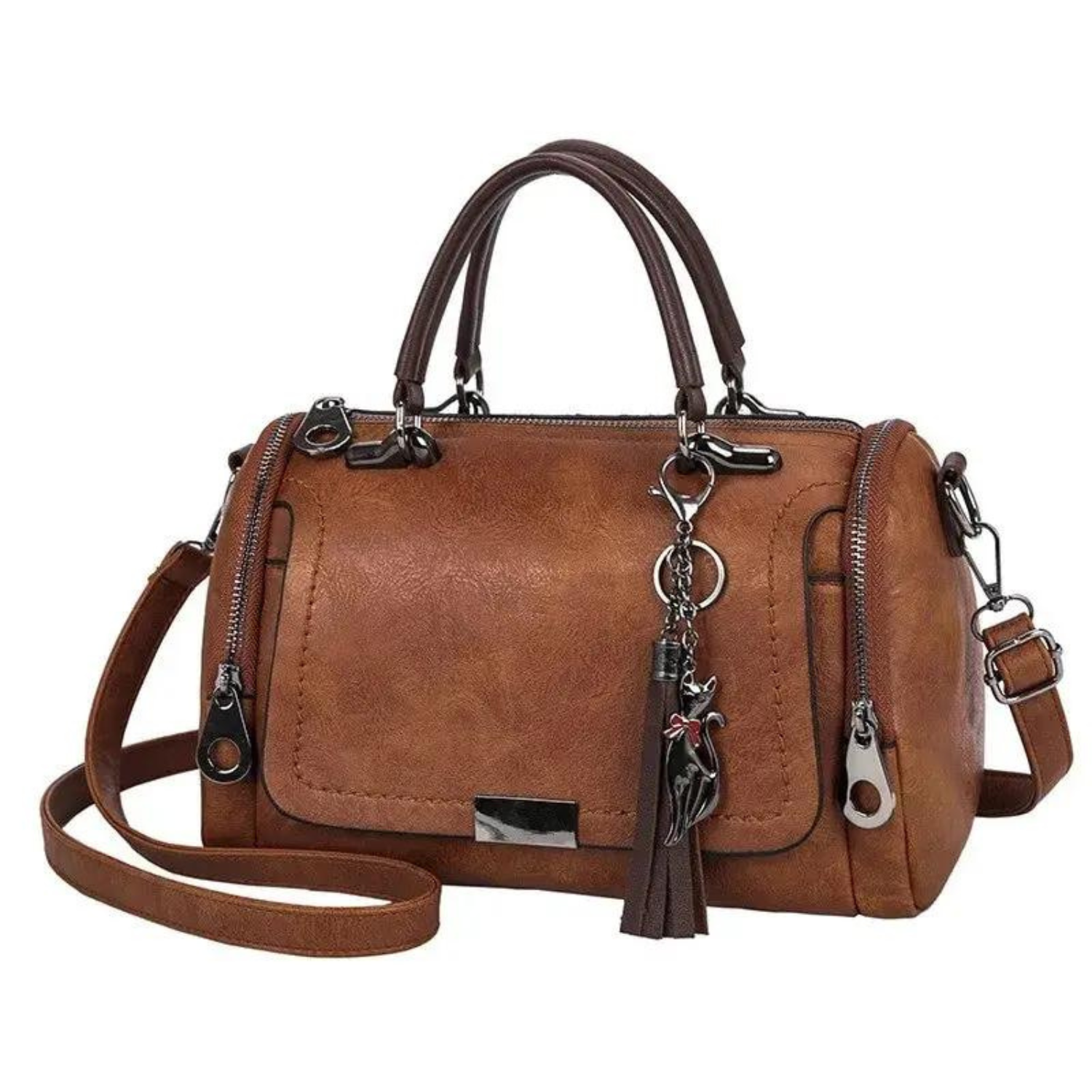 Boho-Chic Tassel Crossbody Bag – Spacious & Trendy for Women