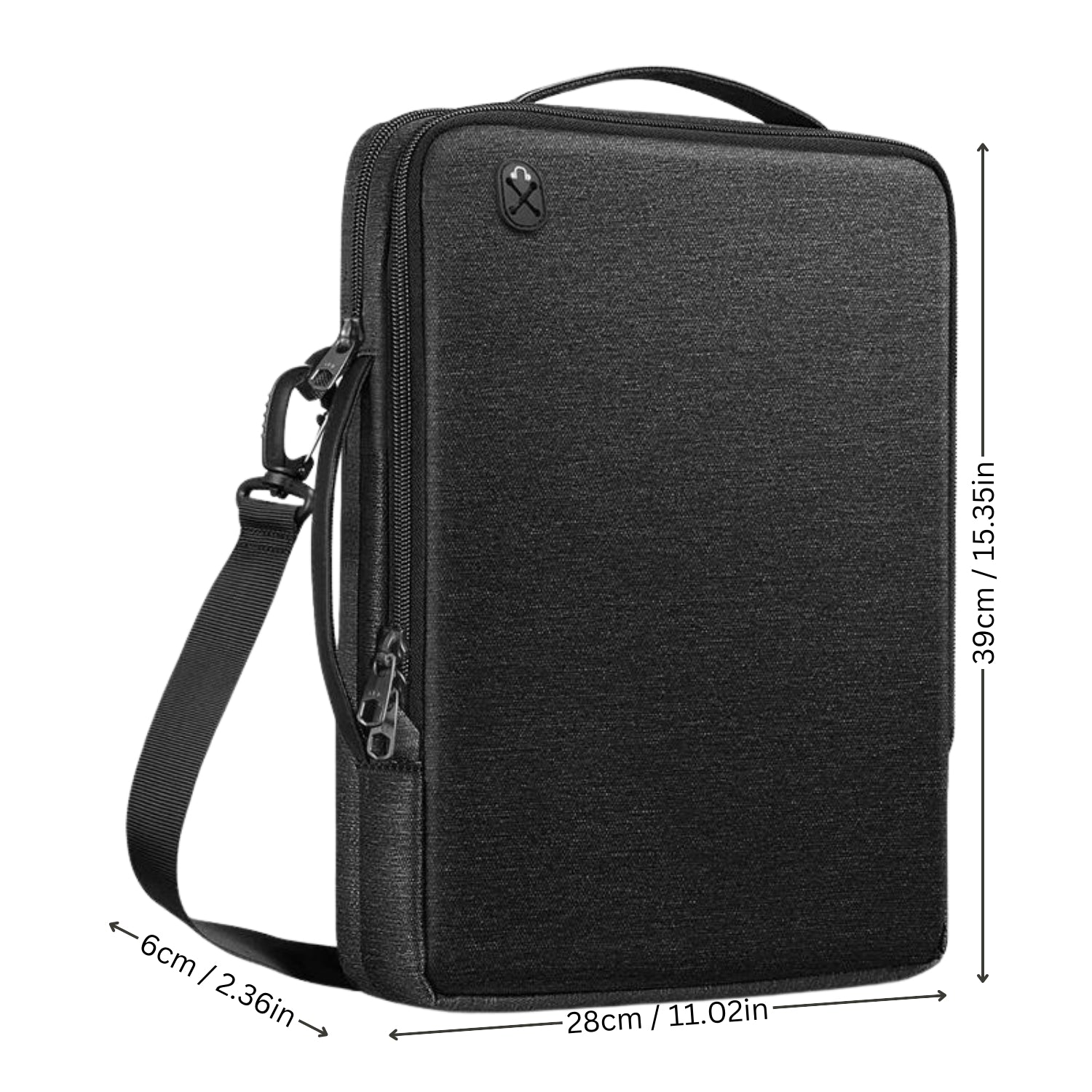 Waterproof Business Laptop Shoulder Bag