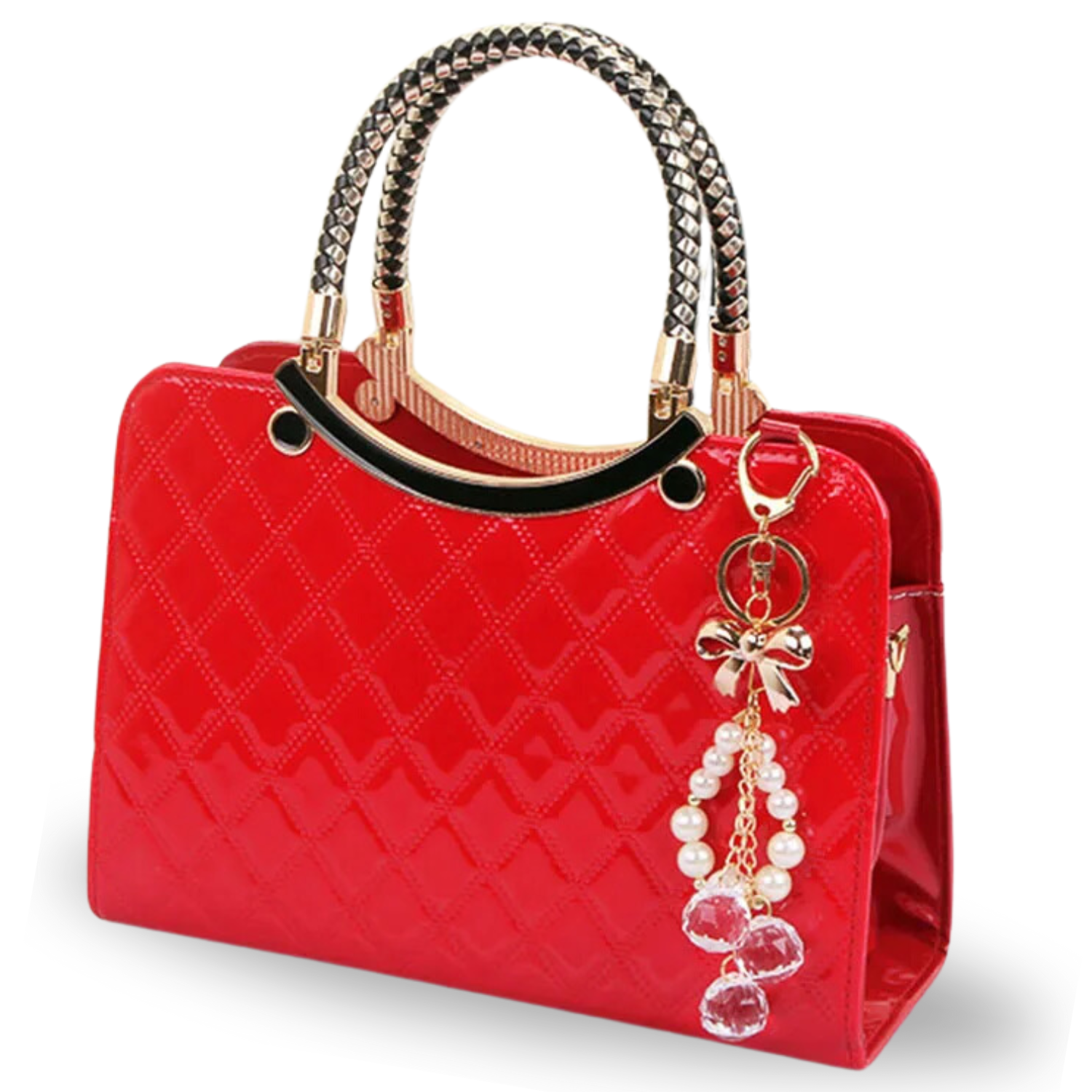 Elegant Quilted Leather Handbag - Timeless Design, Perfect for Any Occasion