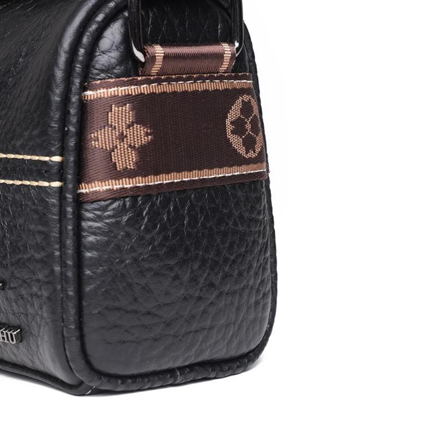 Chic Contrast Luxury Leather Crossbody Bag