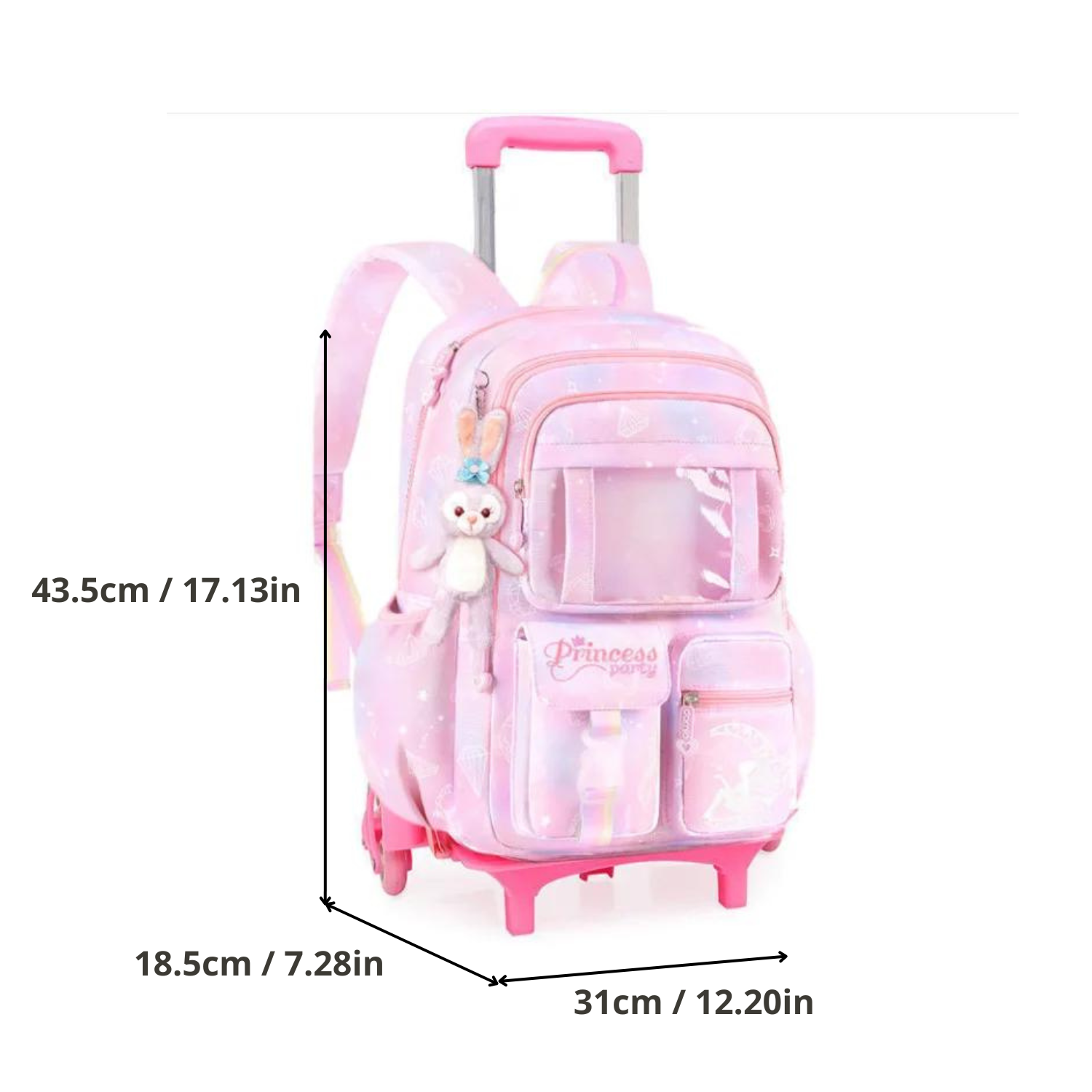 Enchanted Princess Trolley Backpack - Fairy Tale Edition