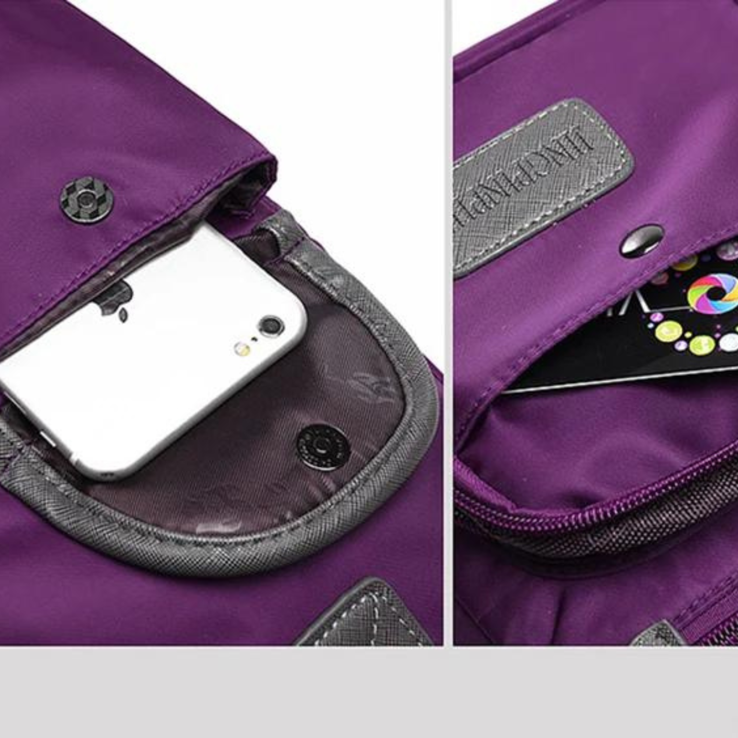 Versatile Nylon Messenger Bag - Chic & Practical