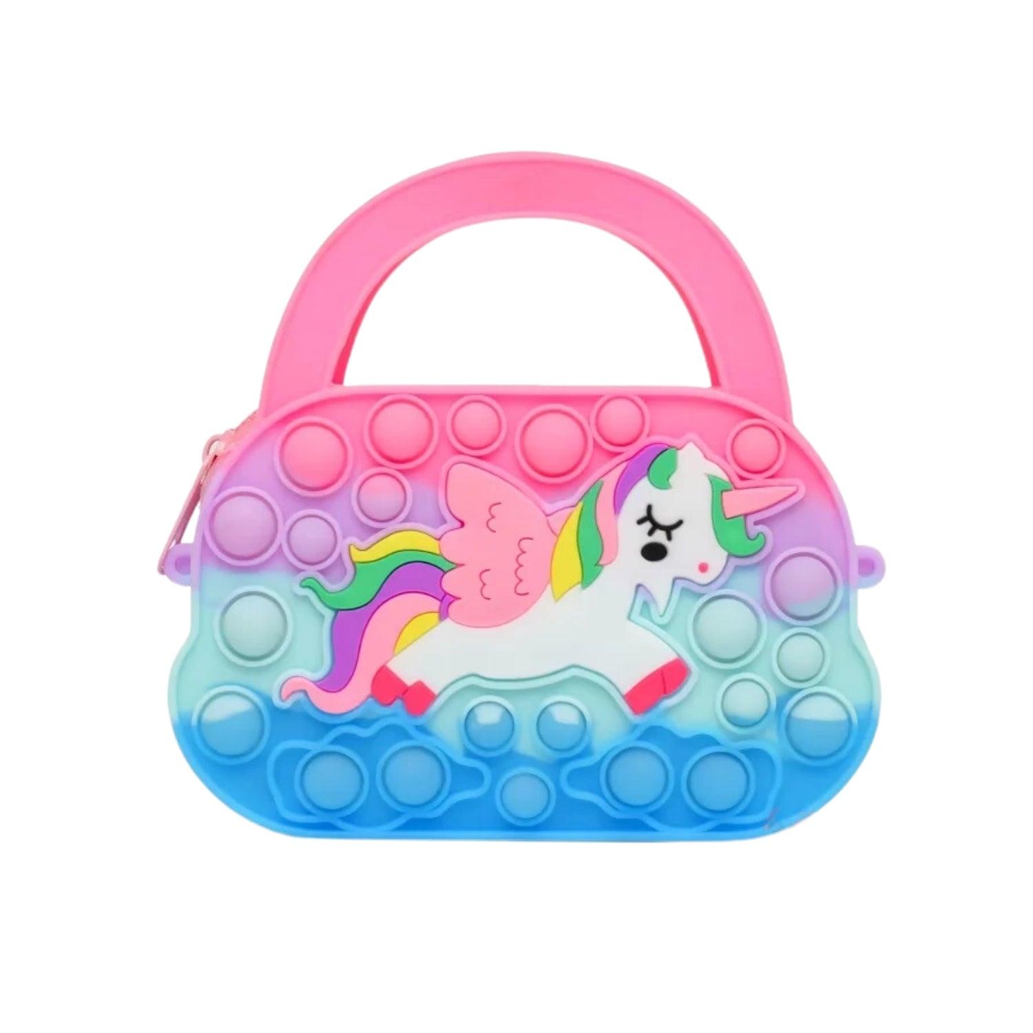 Pop Magic Silicone Messenger Bag - Unicorn Dream