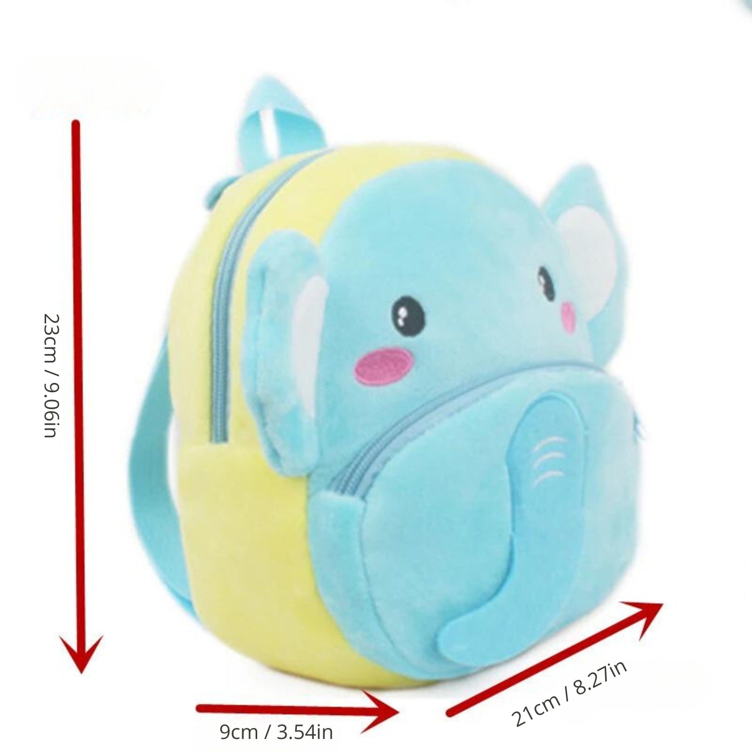 Whimsical Critter Plush Backpacks for Kids