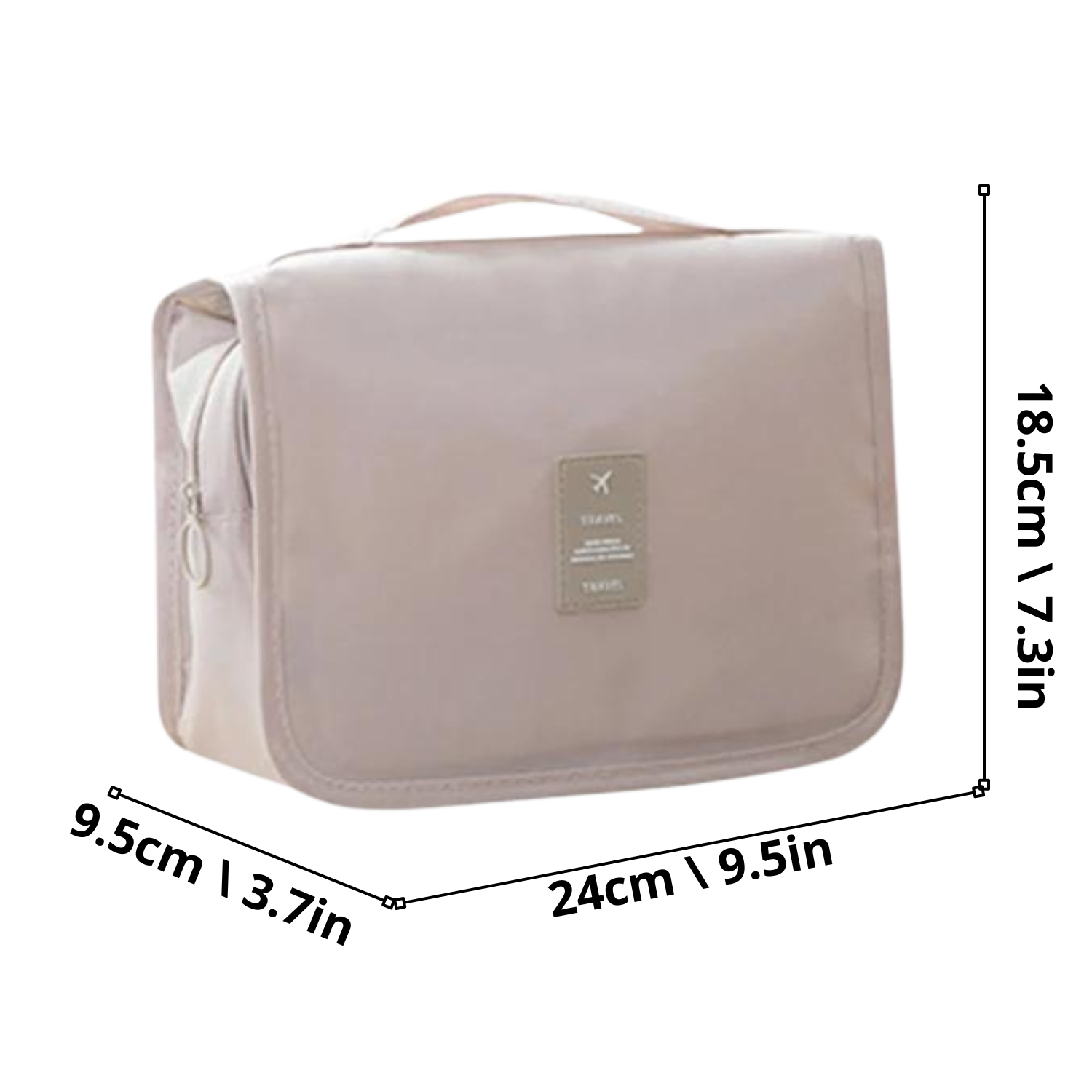 Versatile Foldable Toiletry and Cosmetic Travel Organizer