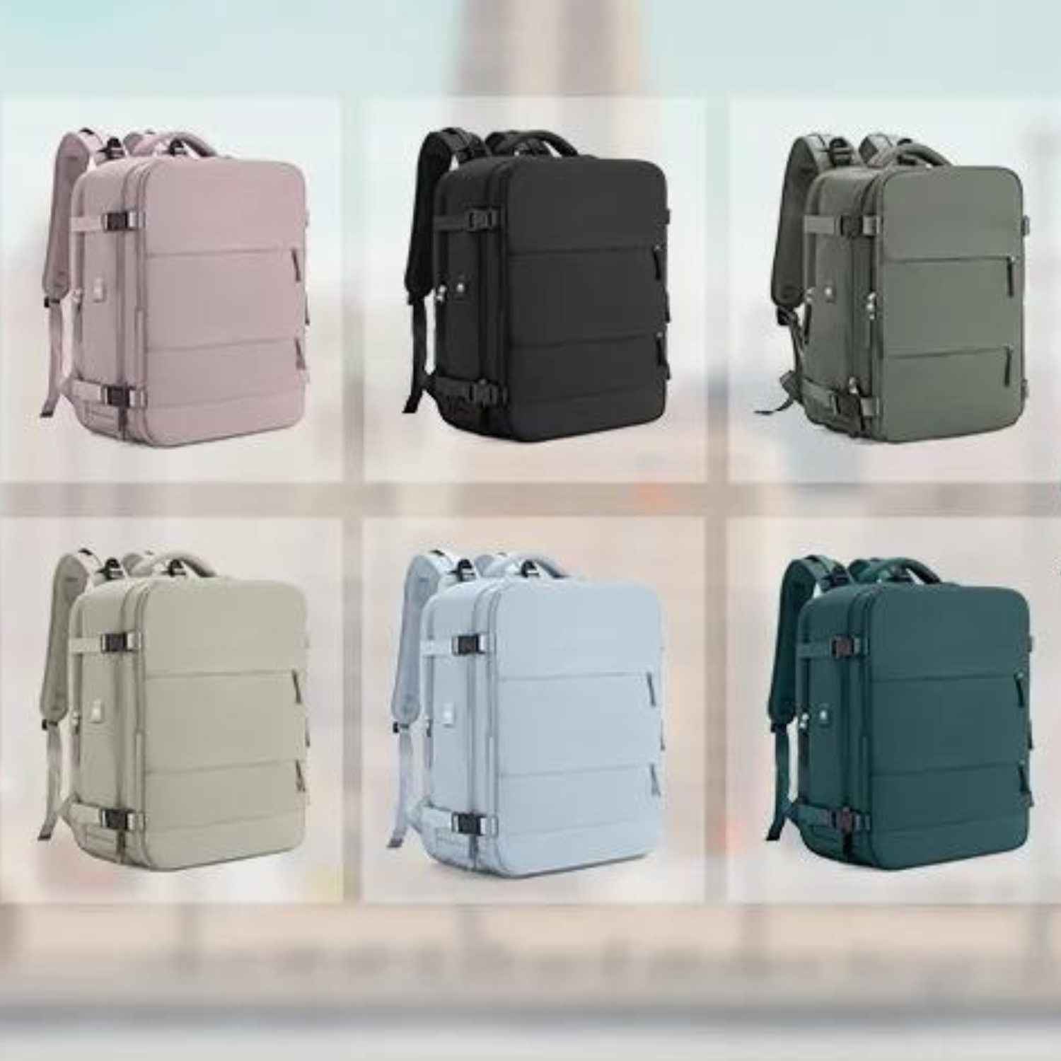 Versatile Cabin-Size Travel Backpack