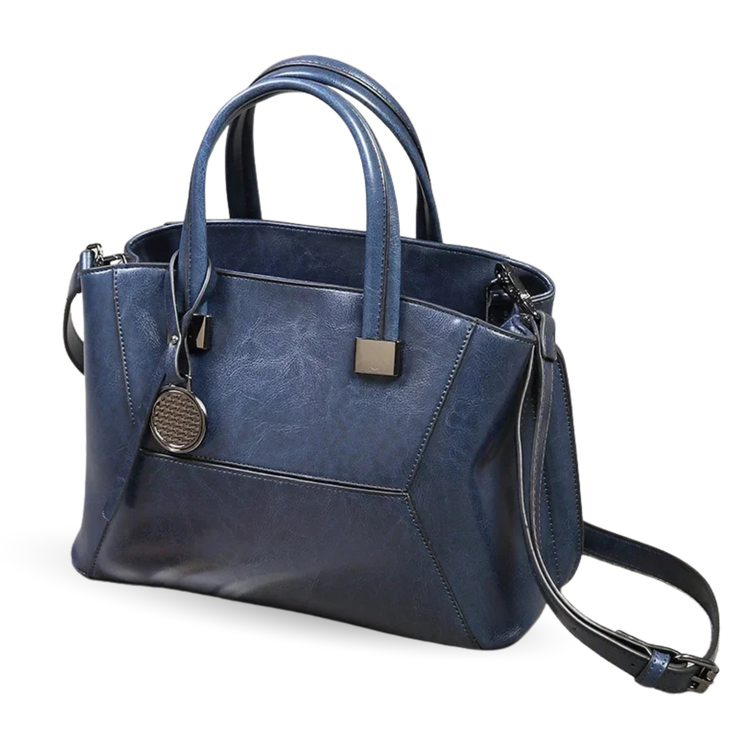 Luxury Leather Tote Bag – Elegant Handbag with Large Capacity