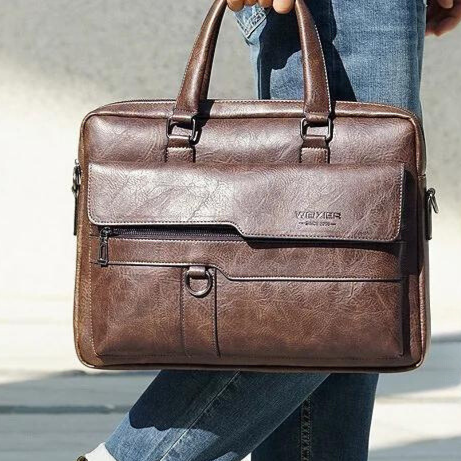 Executive Leather Briefcase for Modern Professionals