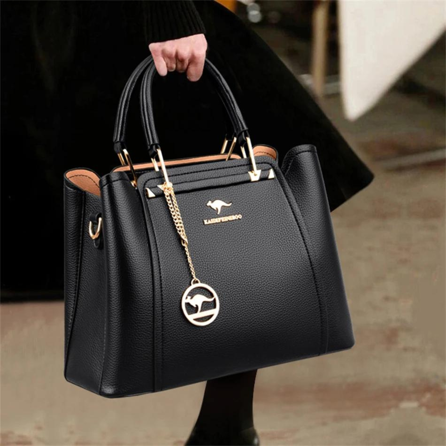 Structured Elegance Designer Tote