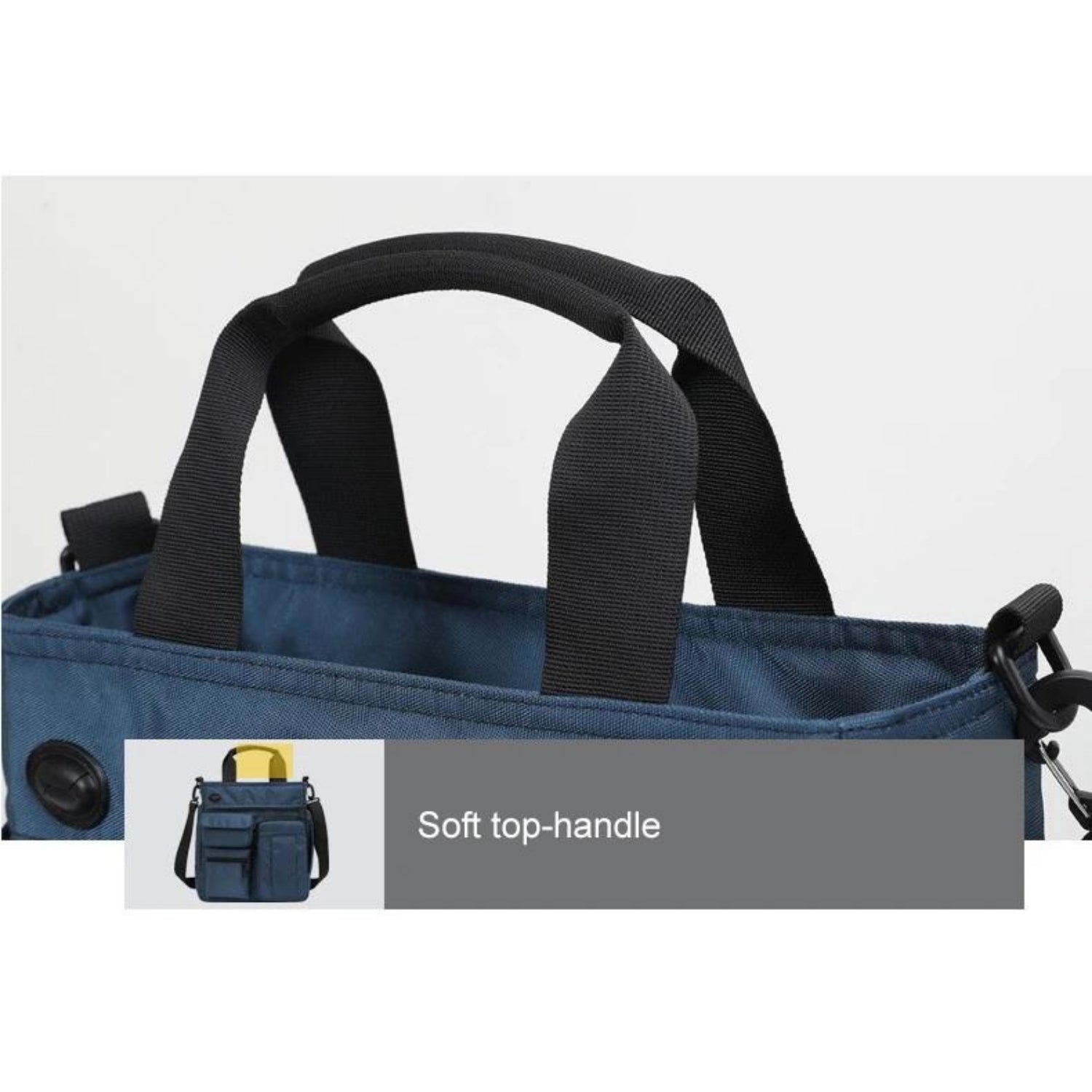 Compact Urban Messenger Bag with Waterproof Feature