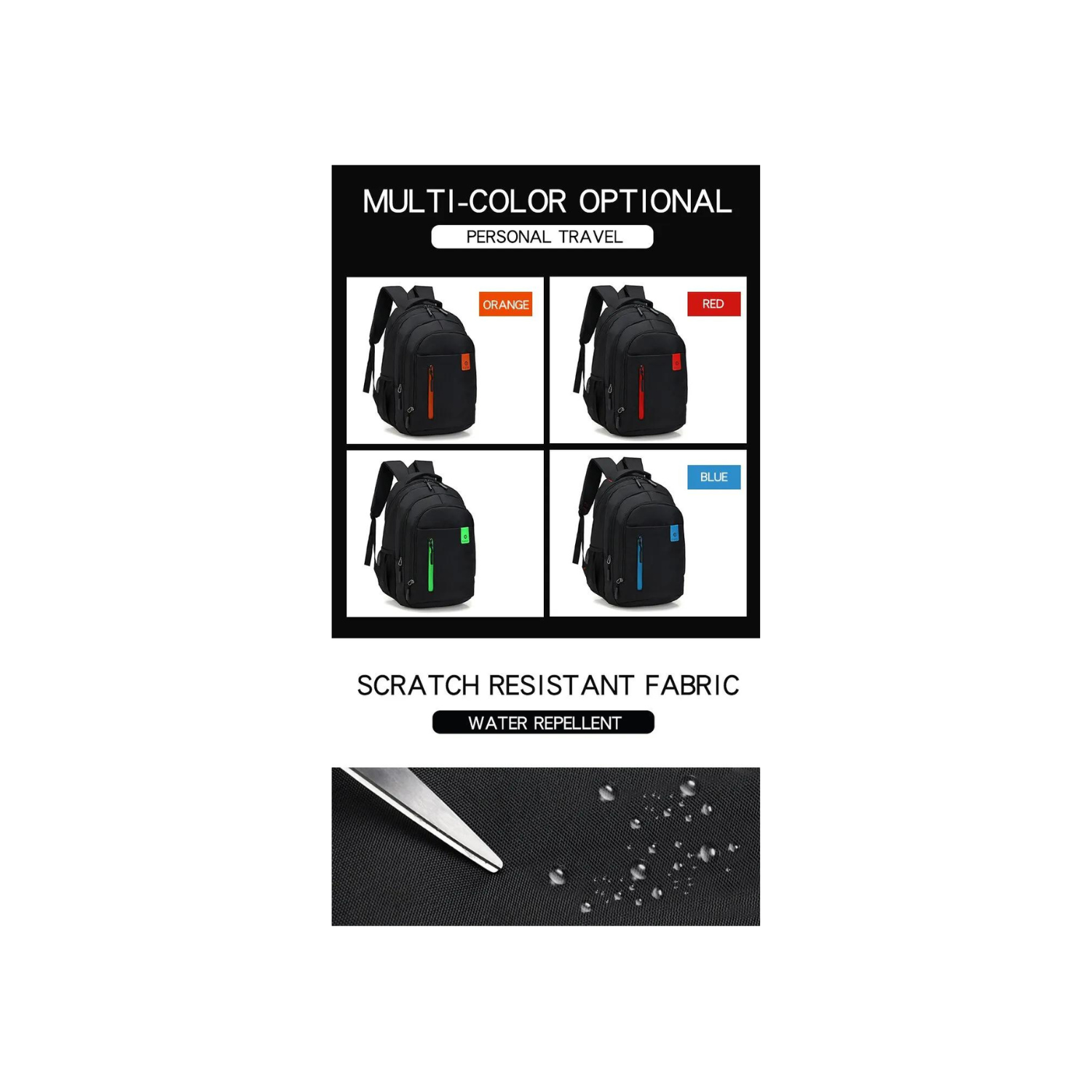 Durable Waterproof School and Outdoor Backpack