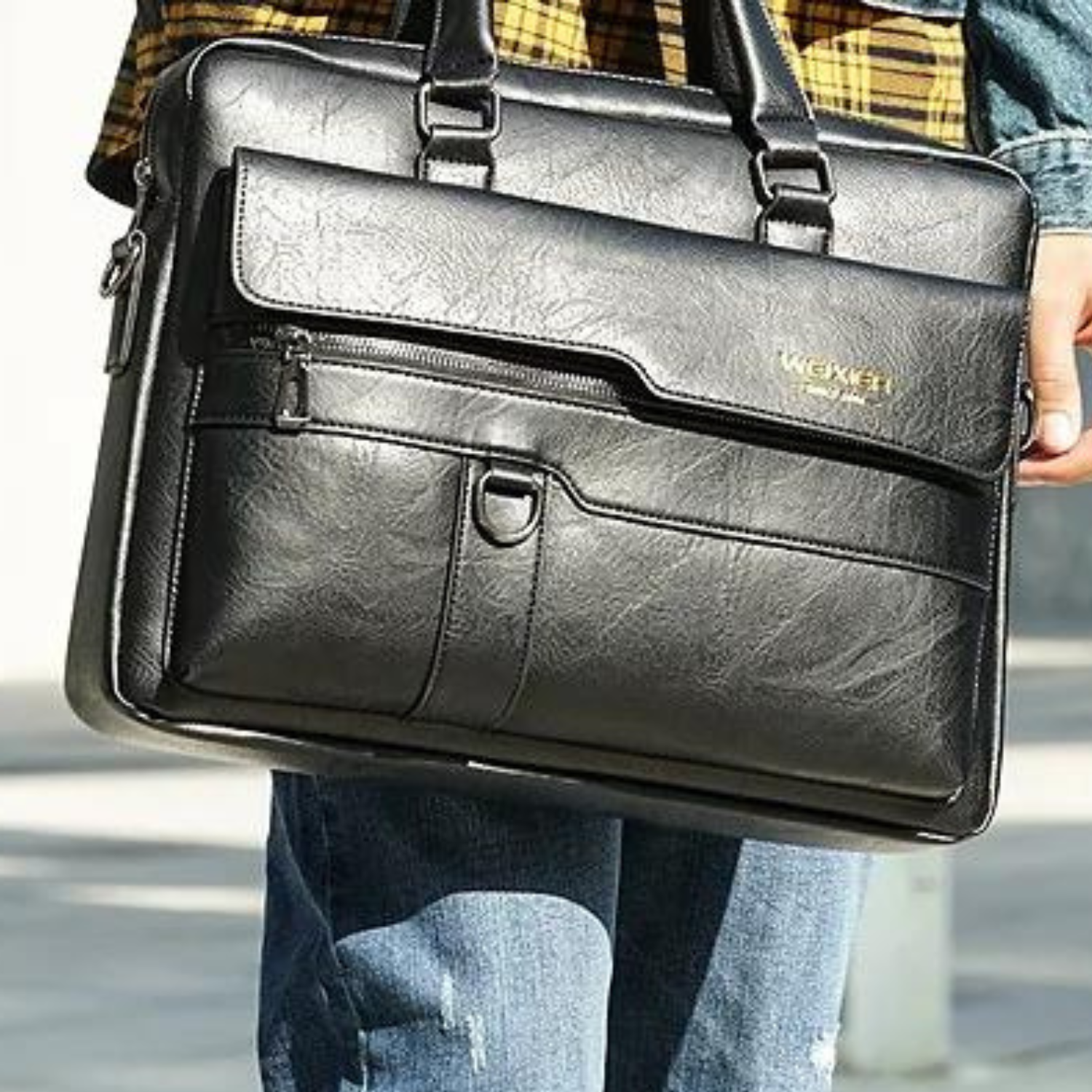 Executive Leather Briefcase for Modern Professionals