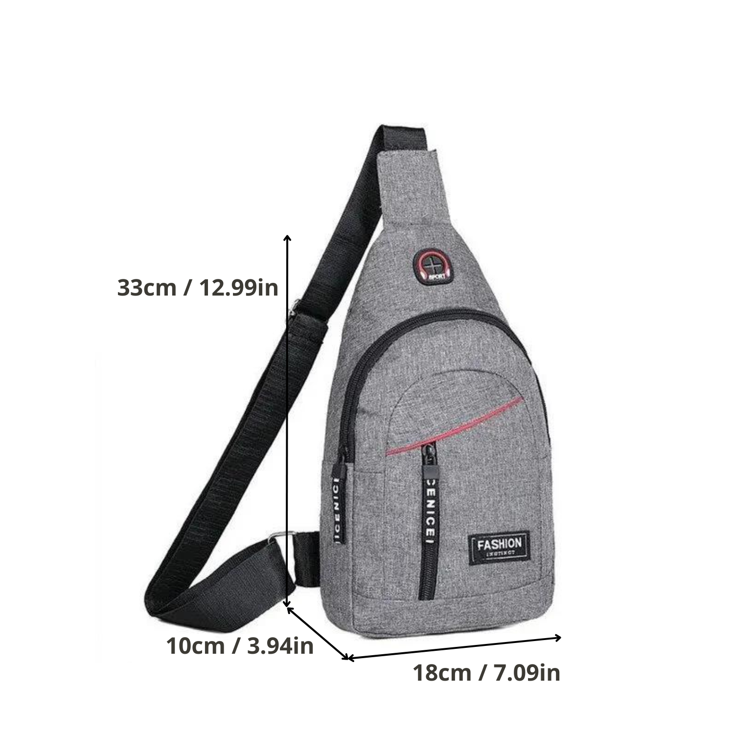 Modern Canvas Sling Backpack for Active Lifestyles