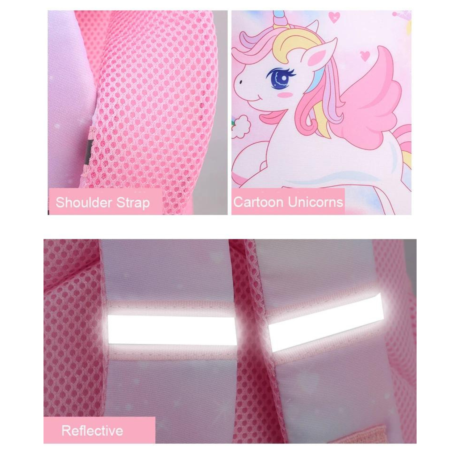 Magical Unicorn Princess School Backpack