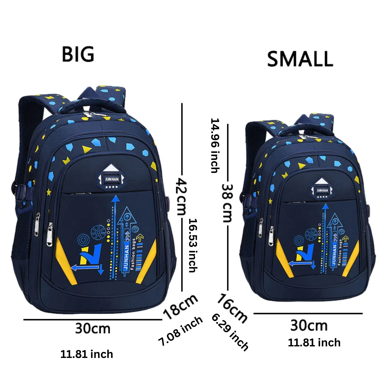 Classic Scholar Waterproof School Backpack