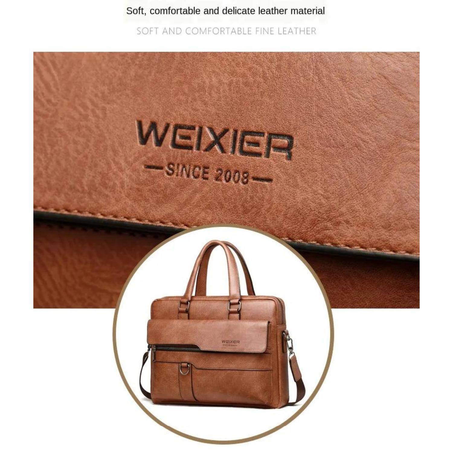 Executive Leather Briefcase for Modern Professionals