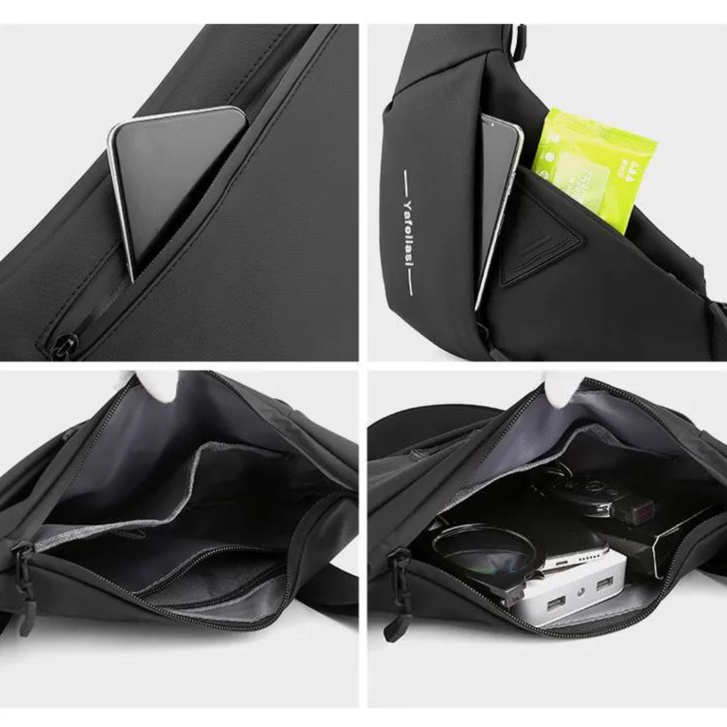 Ergonomic Anti-Theft Sling Shoulder Bag