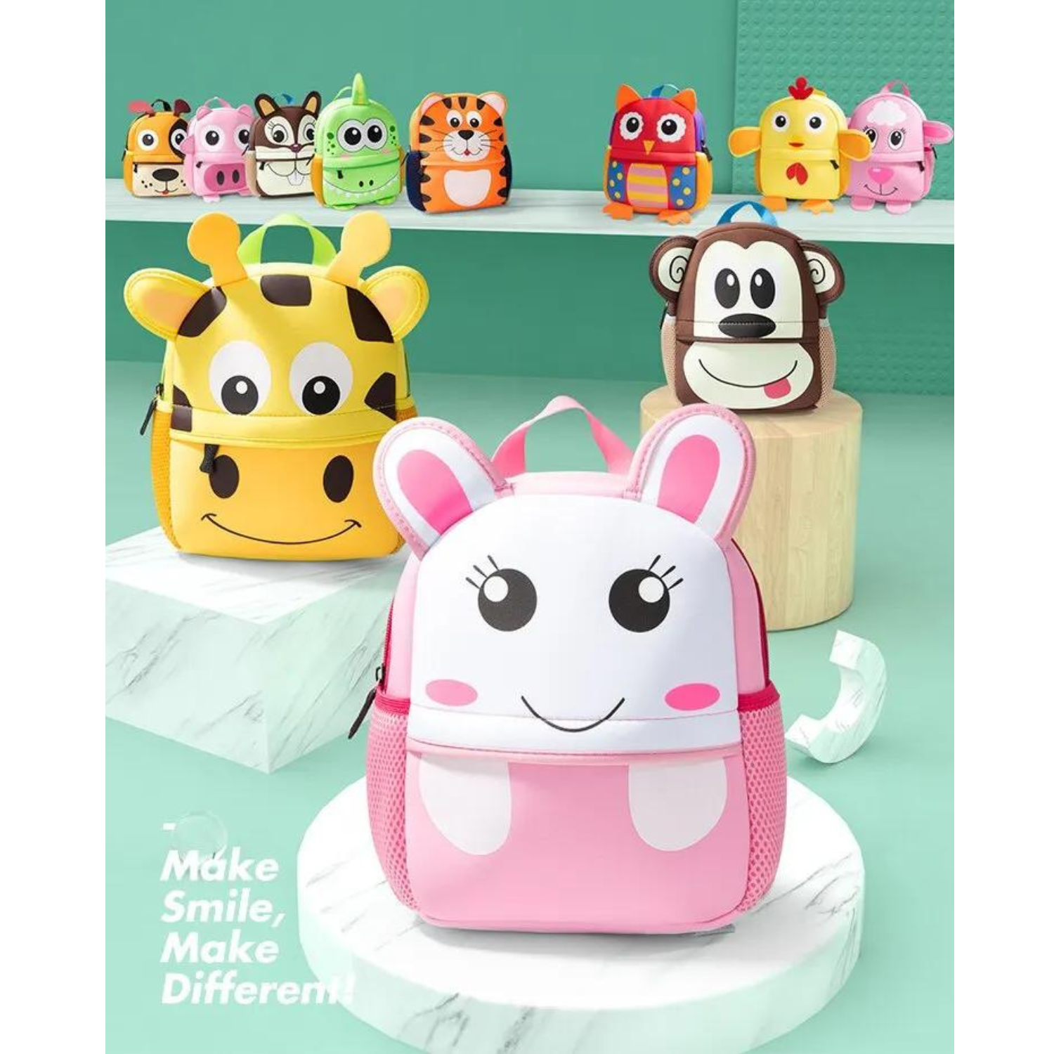 Animal Friends Toddler Backpack Collection