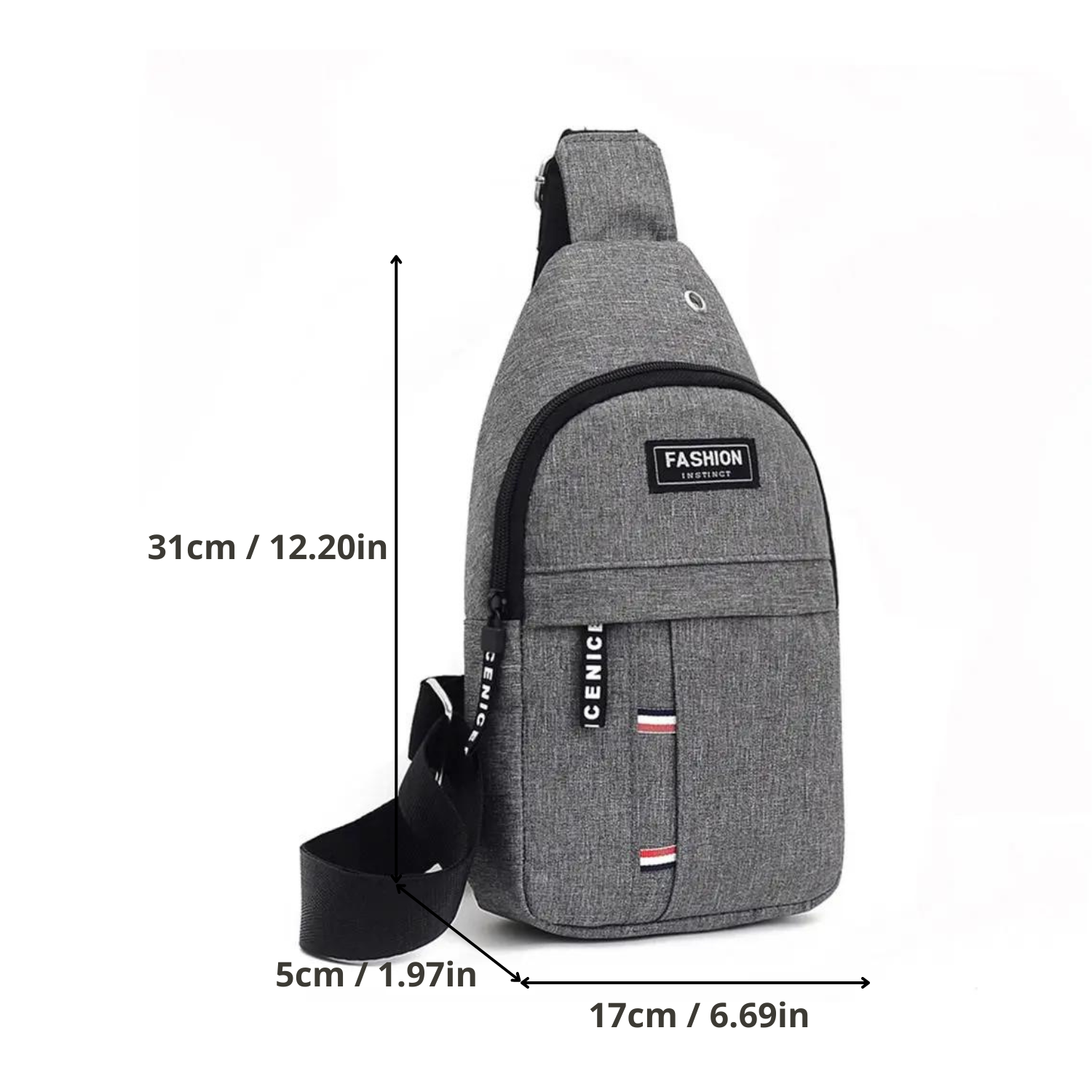 Korean-Style Casual Sports Water-Proof Chest Bag