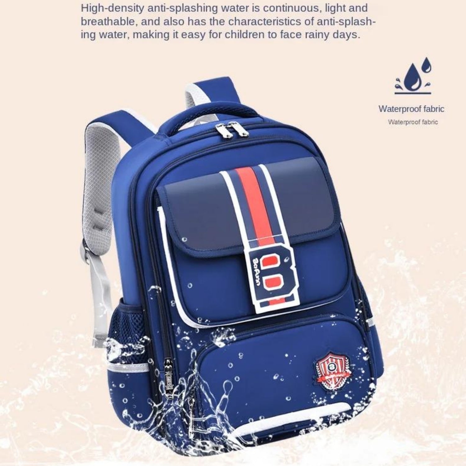 Reflective Orthopedic Children's School Backpack