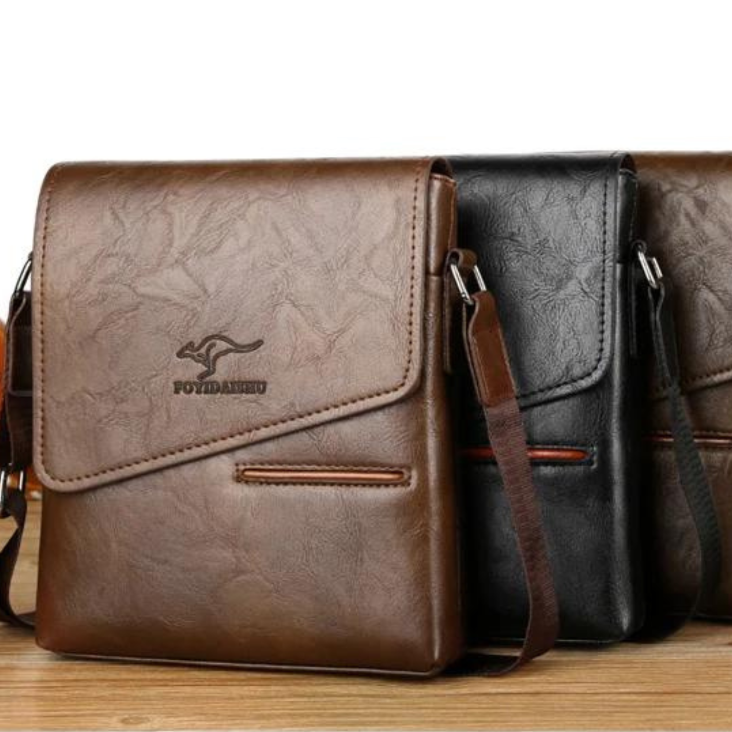 Sleek Urban Messenger Bag – Professional Men's Essential