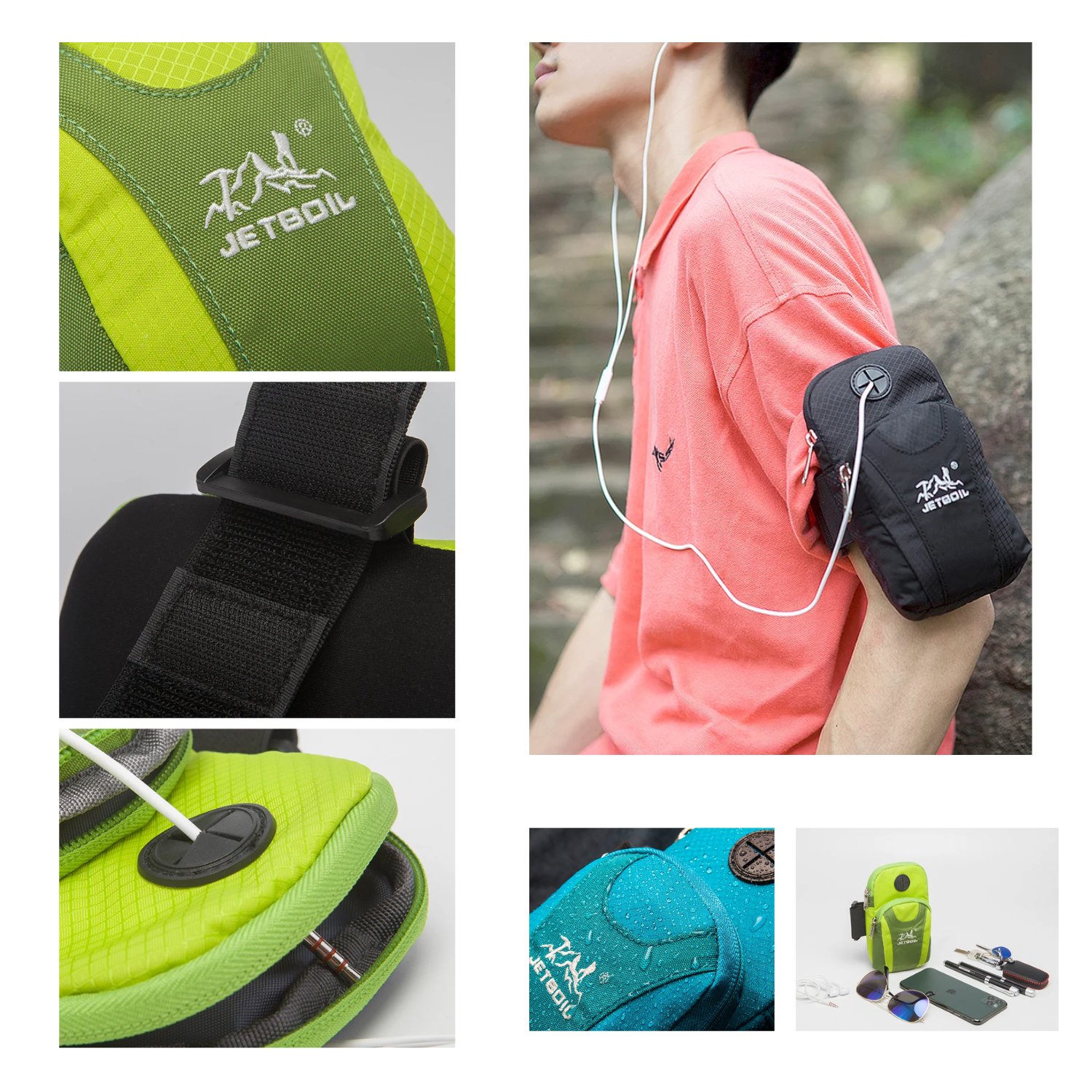 High-Quality Waterproof Running Arm Bag - Universal Fit for Men & Women