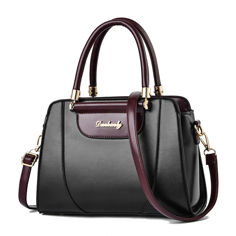 Sleek Designer Messenger Handbag