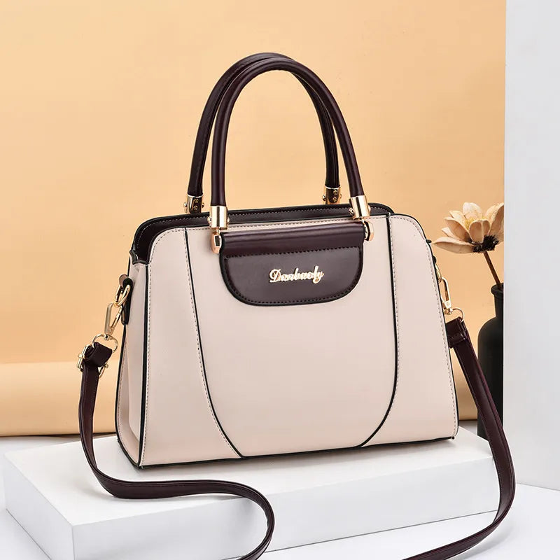 Sleek Designer Messenger Handbag