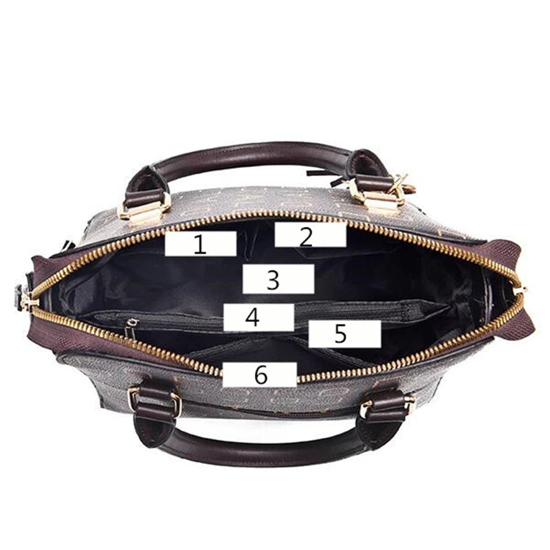 Vento Marea Signature Print Tote: Tasseled Elegance