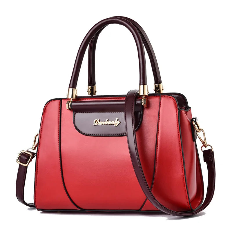 Sleek Designer Messenger Handbag